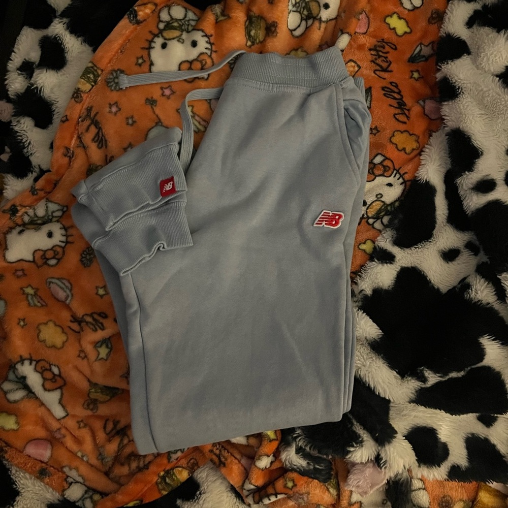 New Balance Light Blue Sweatpants